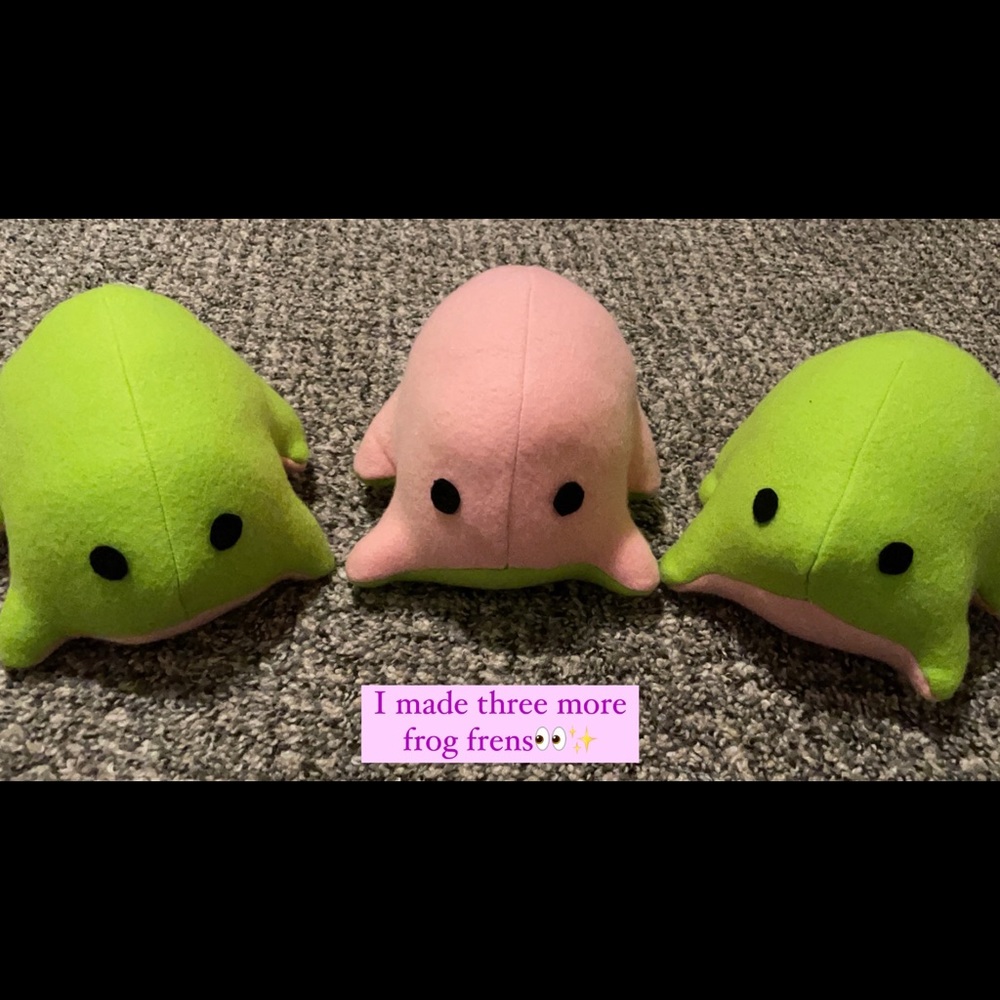 Mini Frog Plush - Picture 2 of 2